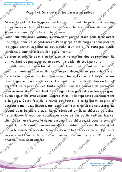 Page 7 de la fiche