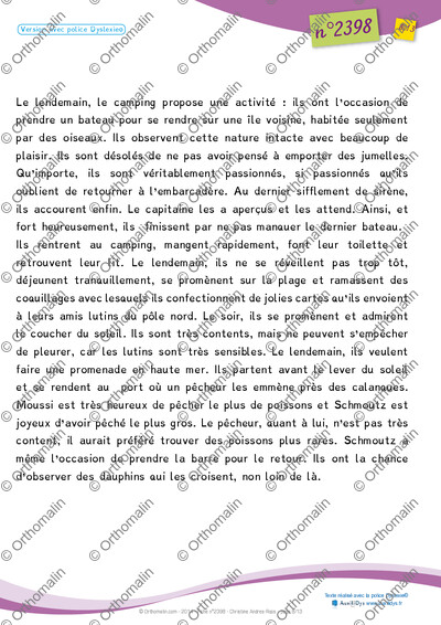 Page 8 de la fiche