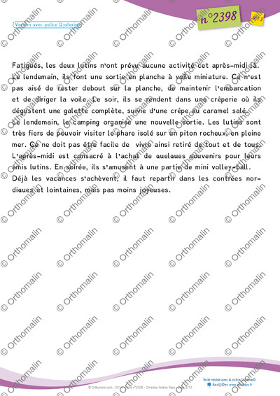 Page 9 de la fiche