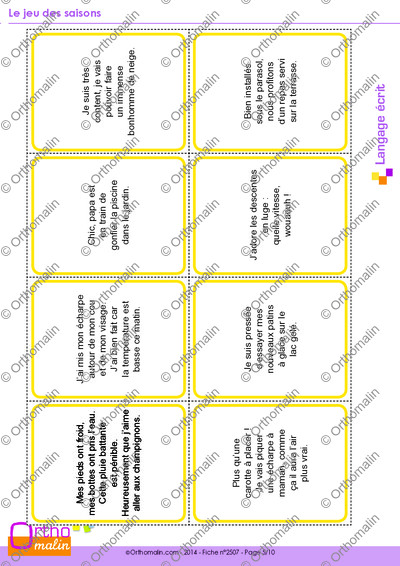 Page 5 de la fiche