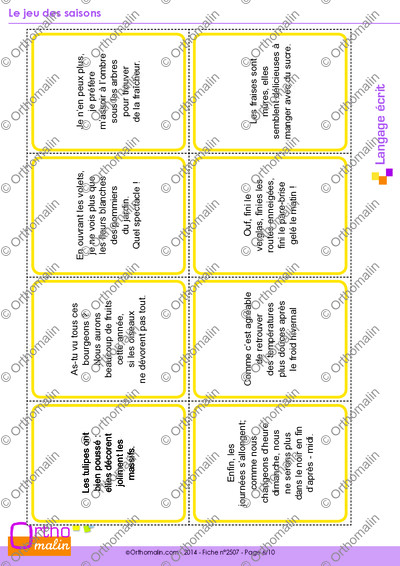 Page 6 de la fiche