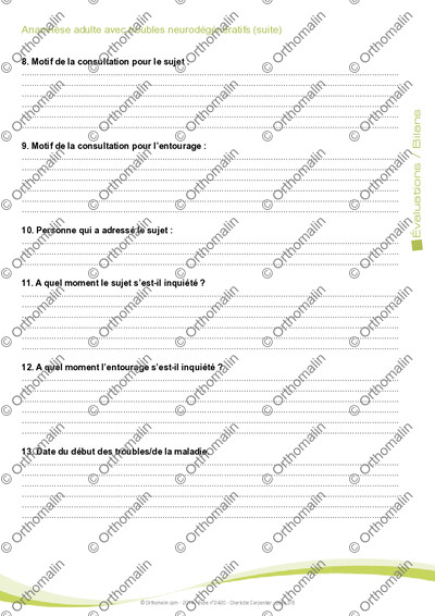 Page 3 de la fiche