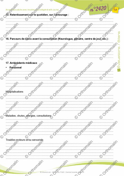 Page 5 de la fiche
