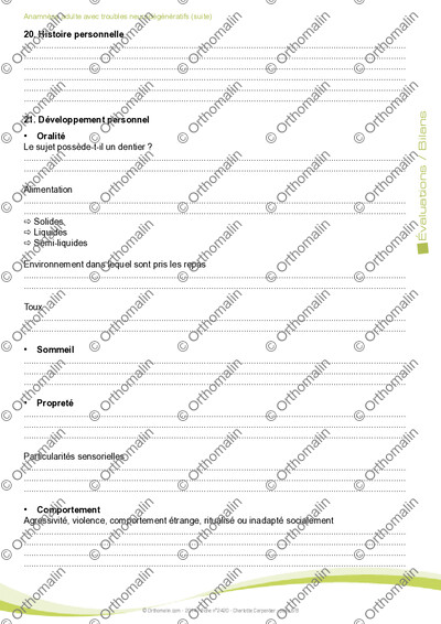 Page 8 de la fiche