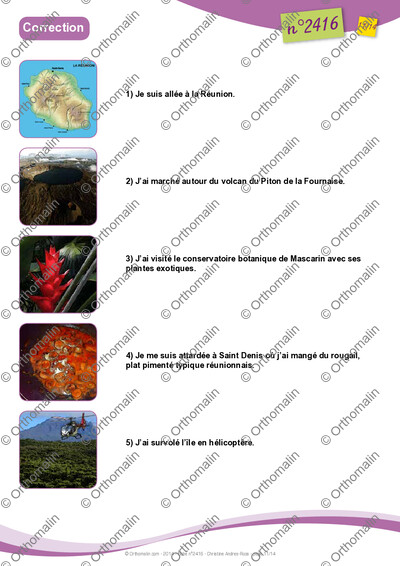Page 11 de la fiche