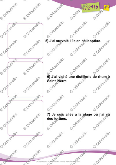 Page 3 de la fiche