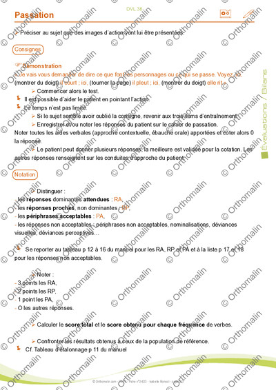 Page 3 de la fiche
