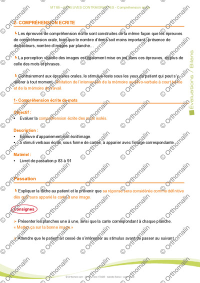Page 11 de la fiche