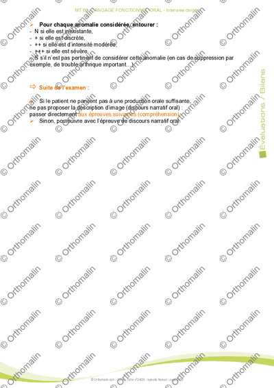 Page 5 de la fiche