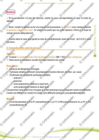 Page 9 de la fiche
