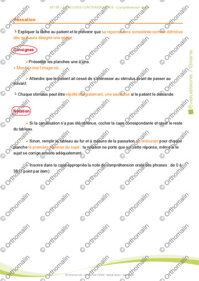 Page 10 de la fiche