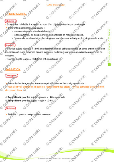 Page 3 de la fiche