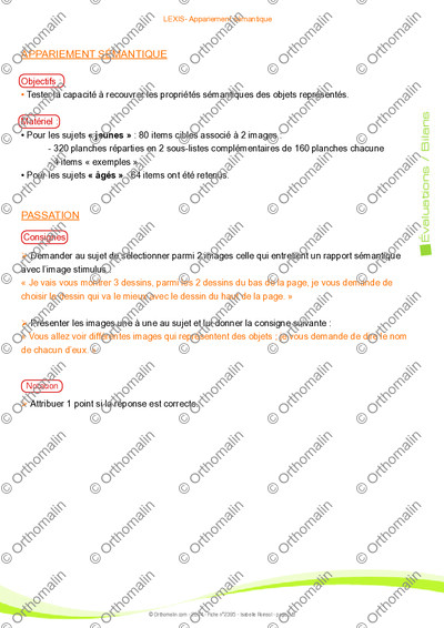Page 5 de la fiche