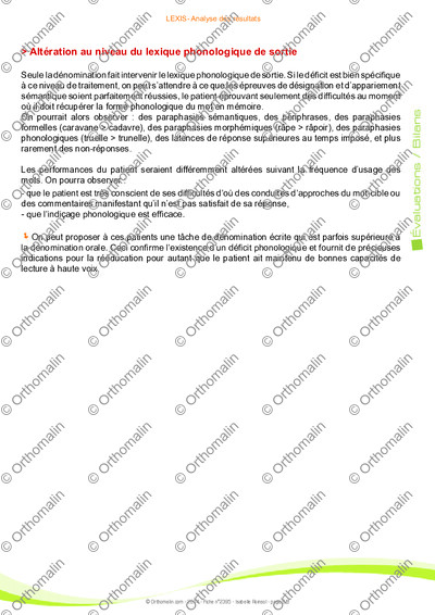 Page 8 de la fiche