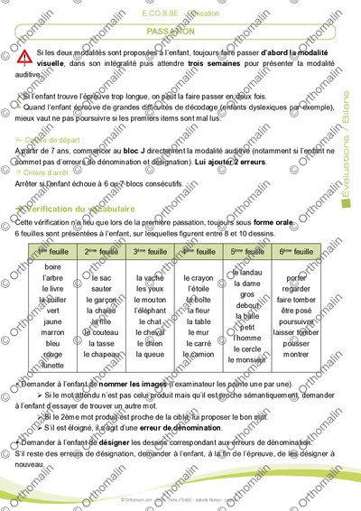 Page 4 de la fiche