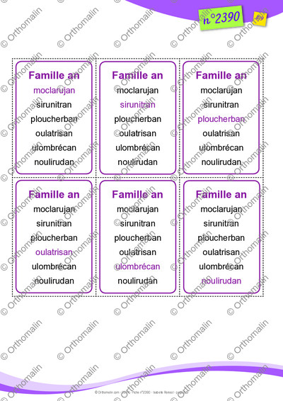 Page 8 de la fiche