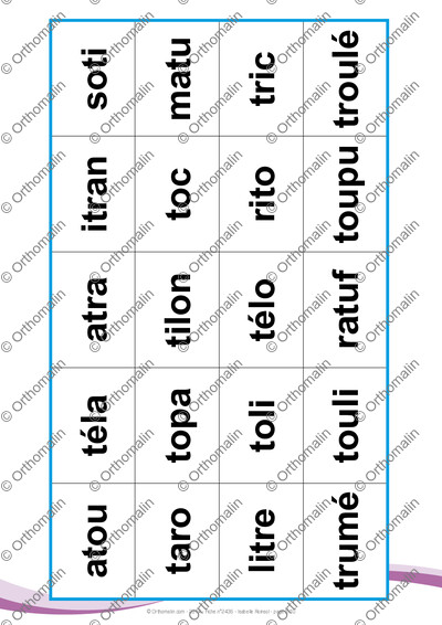 Page 2 de la fiche