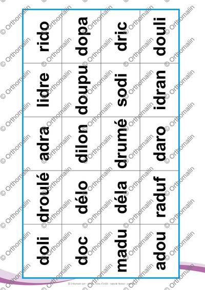 Page 3 de la fiche
