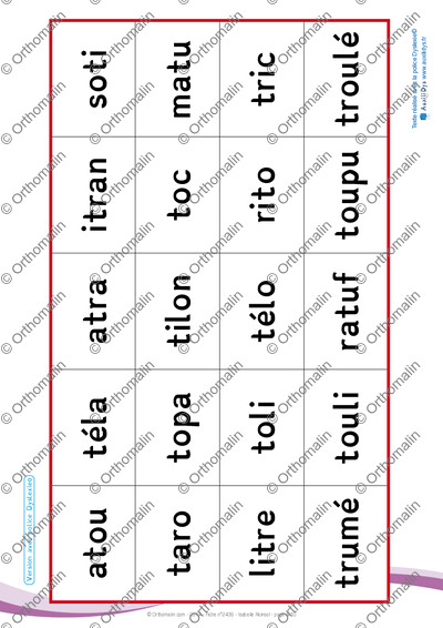 Page 4 de la fiche