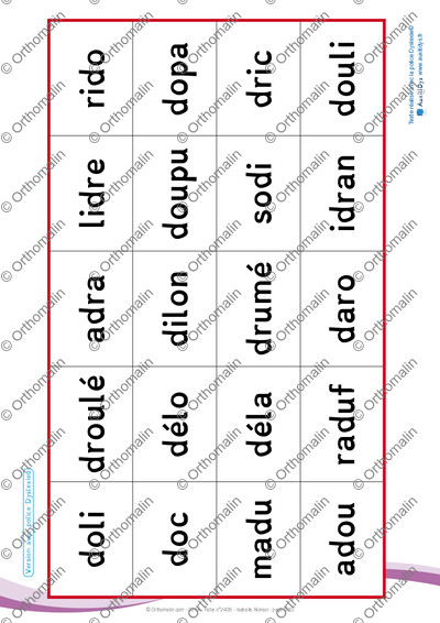Page 5 de la fiche