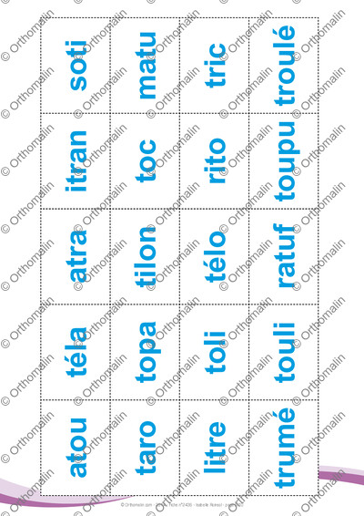 Page 6 de la fiche