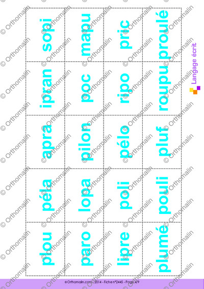 Page 4 de la fiche