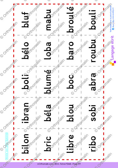 Page 9 de la fiche