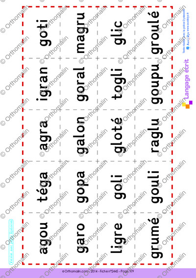 Page 9 de la fiche