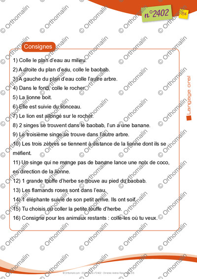 Page 2 de la fiche