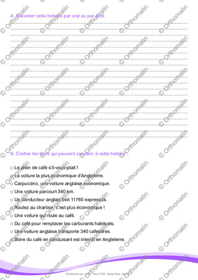 Page 3 de la fiche