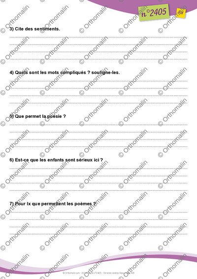 Page 4 de la fiche