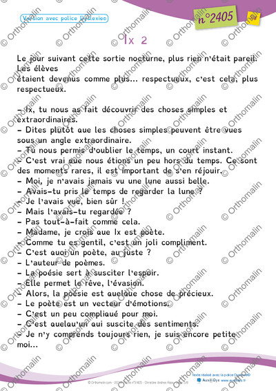Page 5 de la fiche