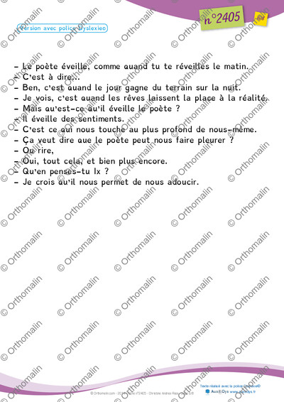 Page 6 de la fiche