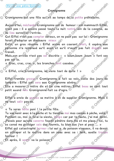 Page 4 de la fiche