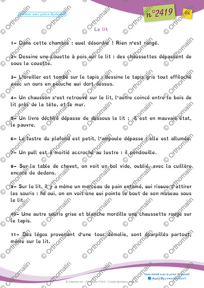 Page 4 de la fiche