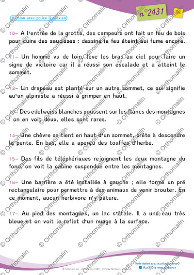 Page 5 de la fiche
