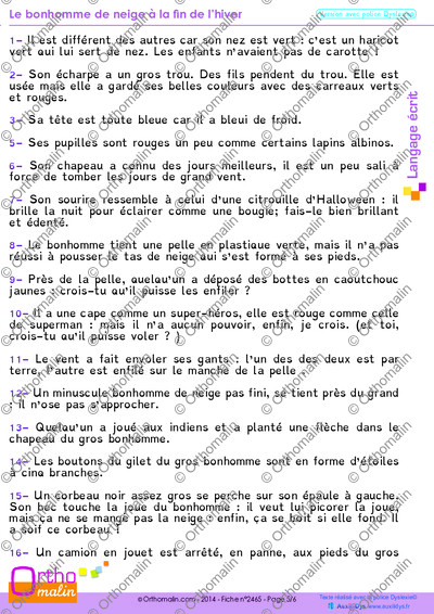 Page 5 de la fiche