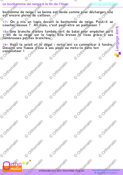Page 6 de la fiche