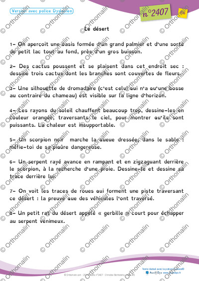 Page 4 de la fiche