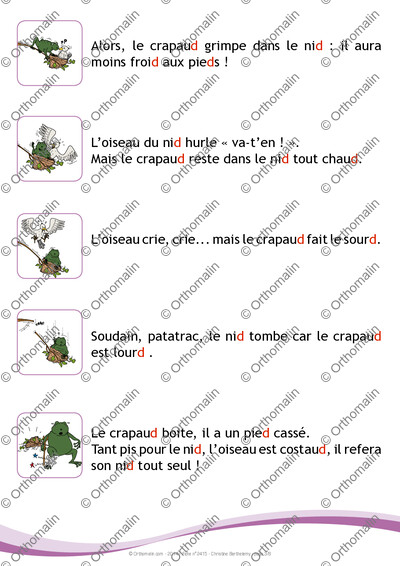 Page 3 de la fiche