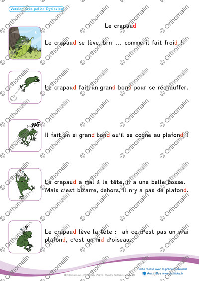 Page 4 de la fiche