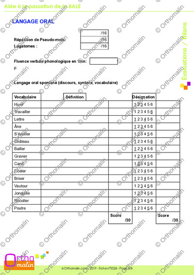 Page 8 de la fiche