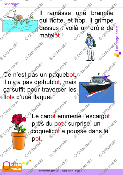 Page 7 de la fiche