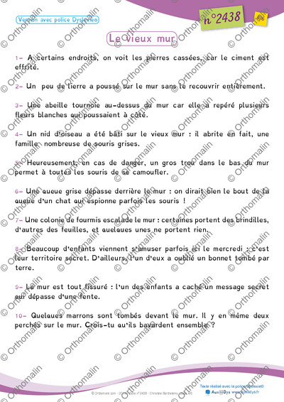 Page 4 de la fiche