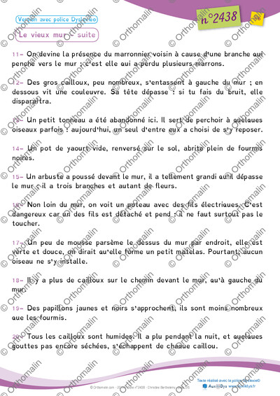 Page 5 de la fiche