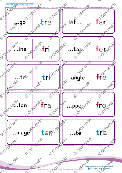 Page 8 de la fiche