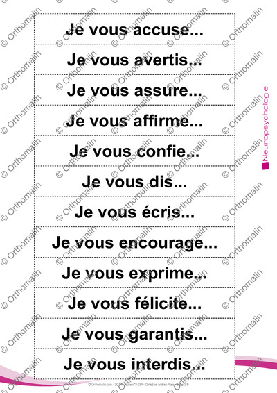 Page 2 de la fiche