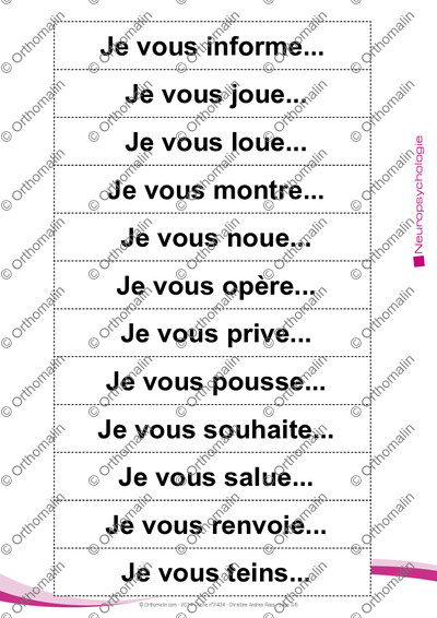 Page 3 de la fiche
