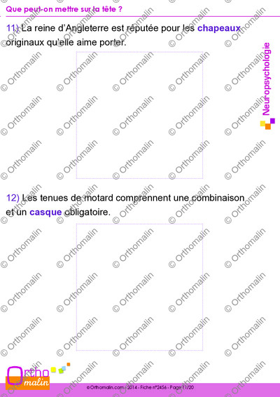 Page 11 de la fiche