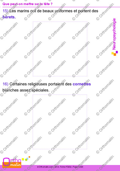 Page 13 de la fiche